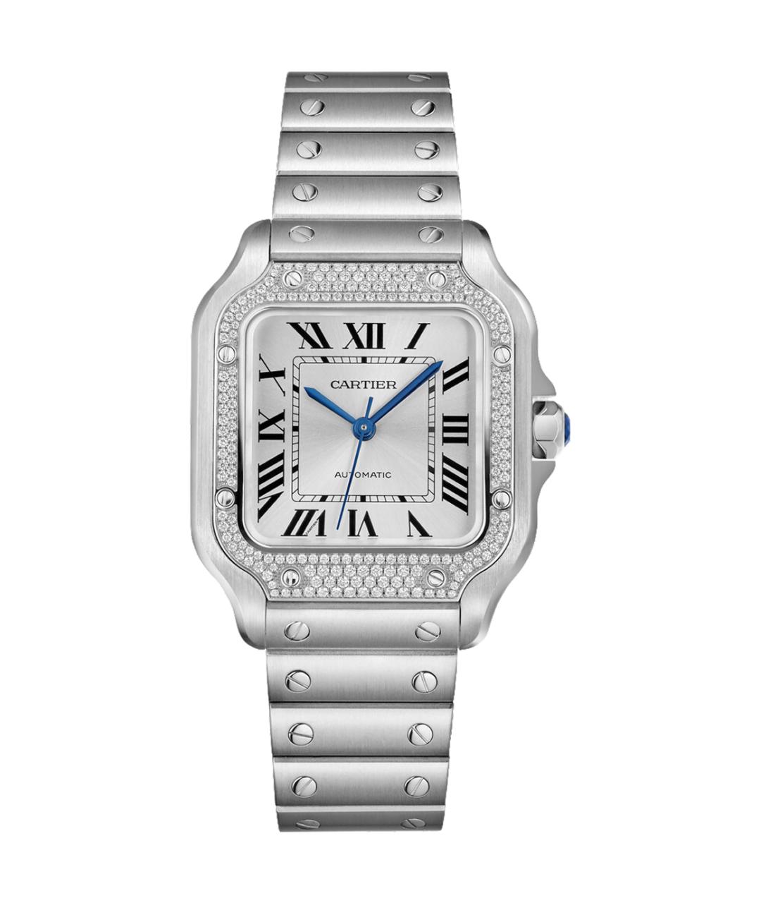 CARTIER Серебряные часы, фото 1