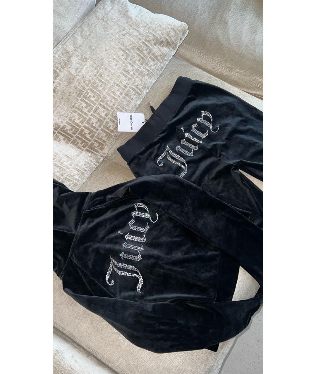 JUICY COUTURE Черный полиэстеровый спортивные костюмы, фото 2