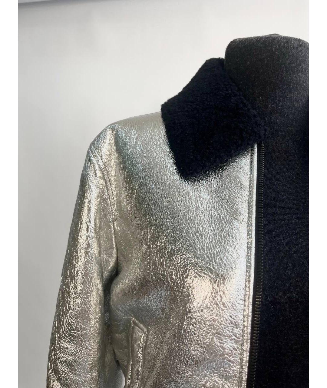 CHRISTIAN DIOR Серебряная куртка, фото 8