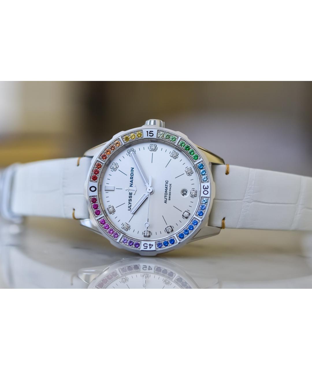 Ulysse Nardin Серебряные часы, фото 3