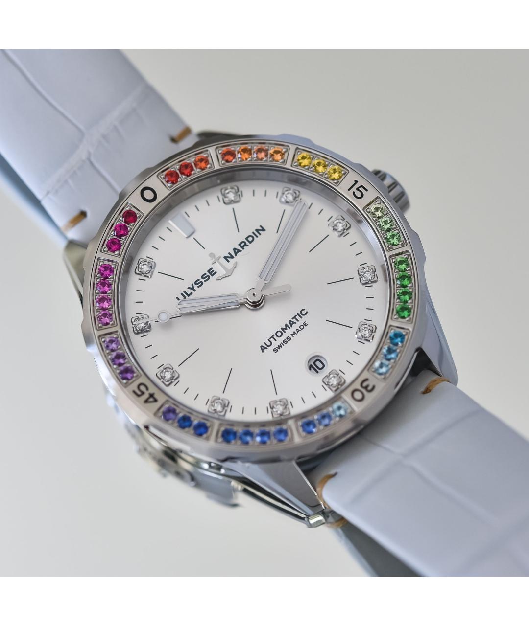 Ulysse Nardin Серебряные часы, фото 2