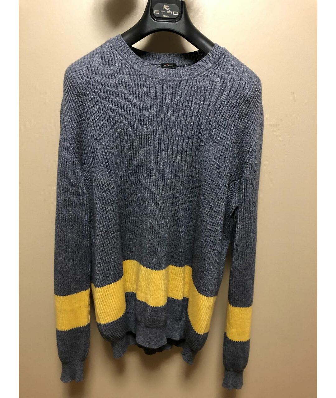 KITON Серый хлопковый джемпер / свитер, фото 5