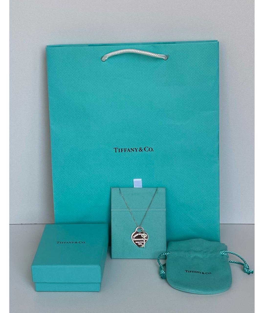 TIFFANY&CO Серебряная серебряная подвеска, фото 2