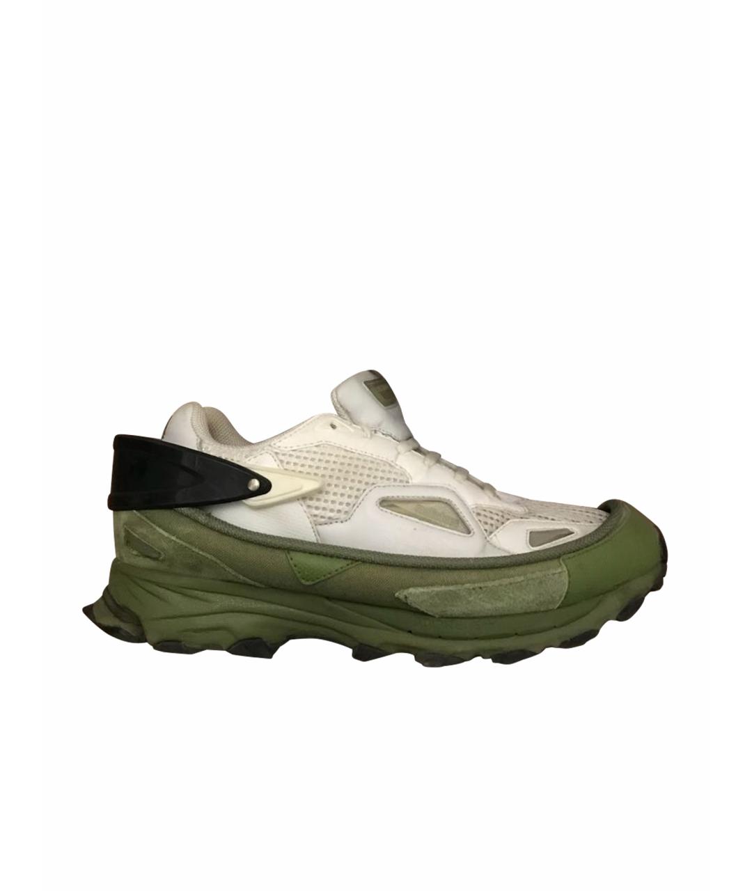 ADIDAS X RAF SIMONS Белые низкие кроссовки / кеды, фото 1