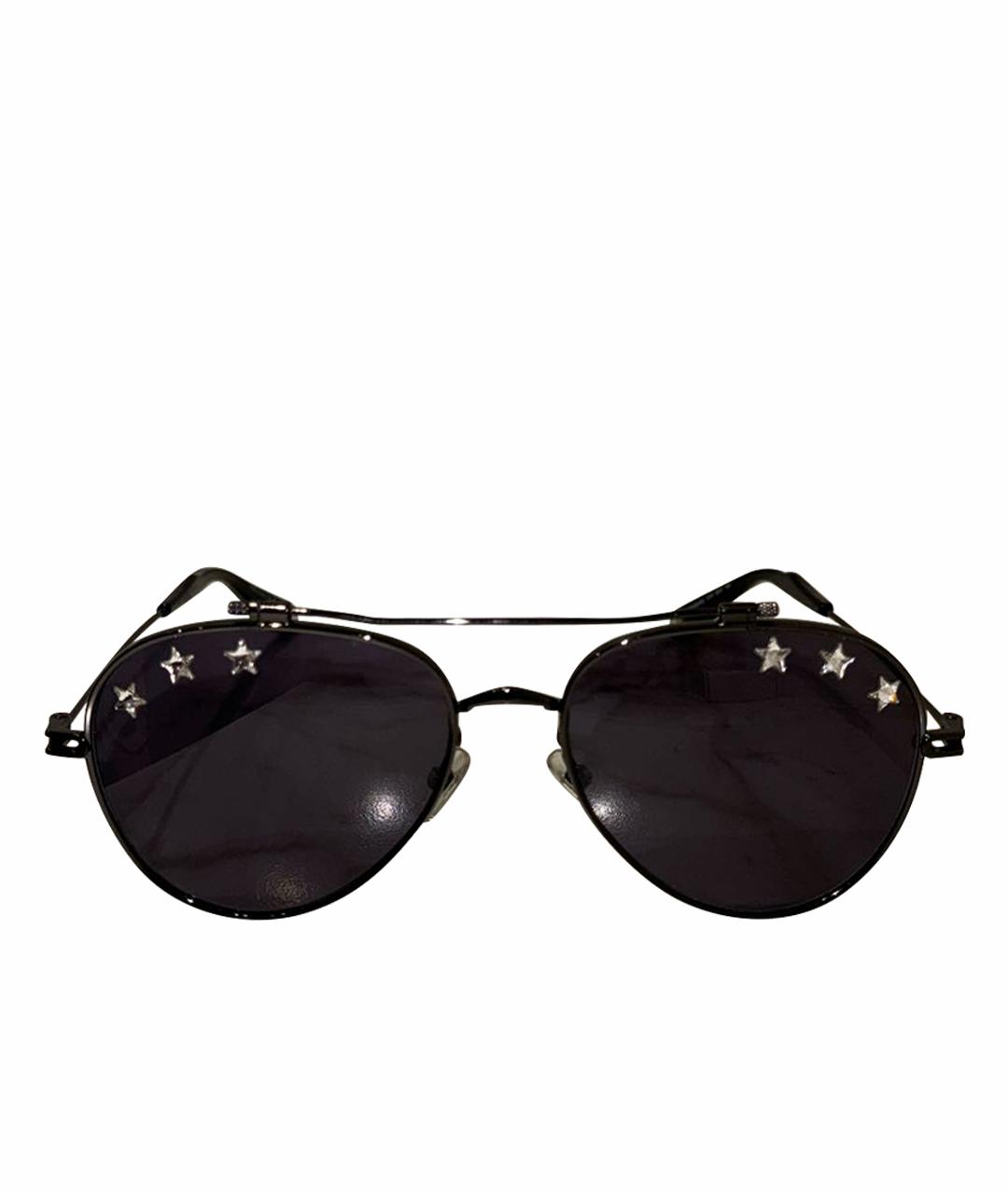 GIVENCHY Черные металлические солнцезащитные очки, фото 1
