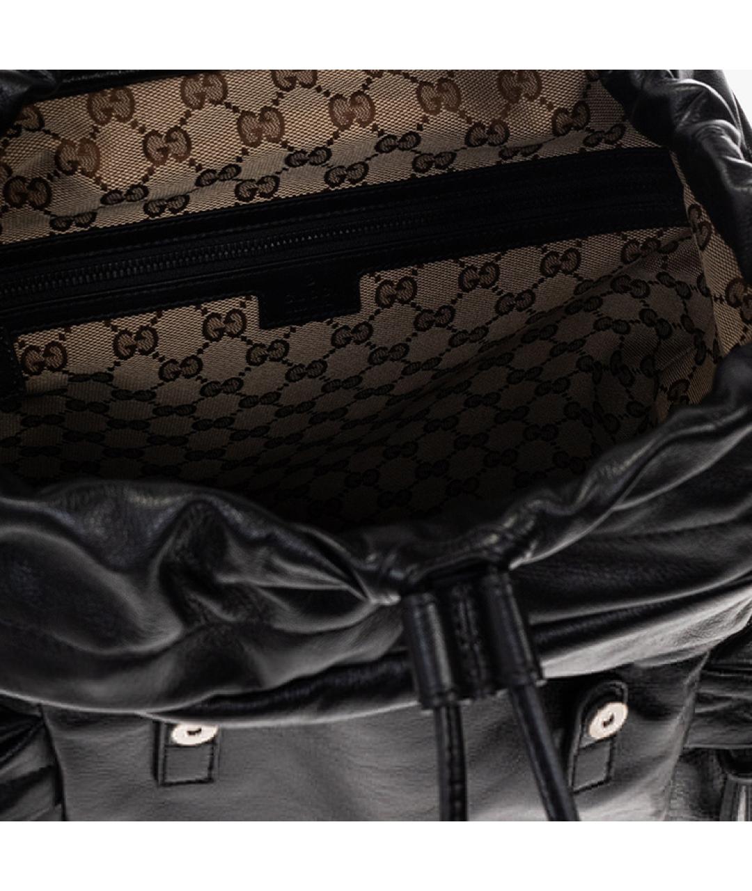 GUCCI Черный рюкзак, фото 5