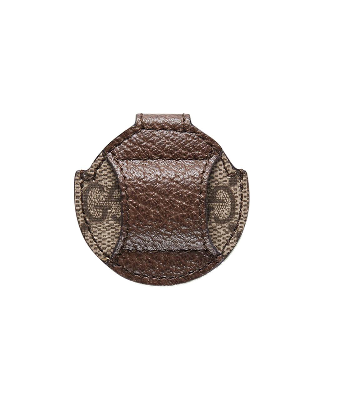 GUCCI Коричневая косметичка, фото 2