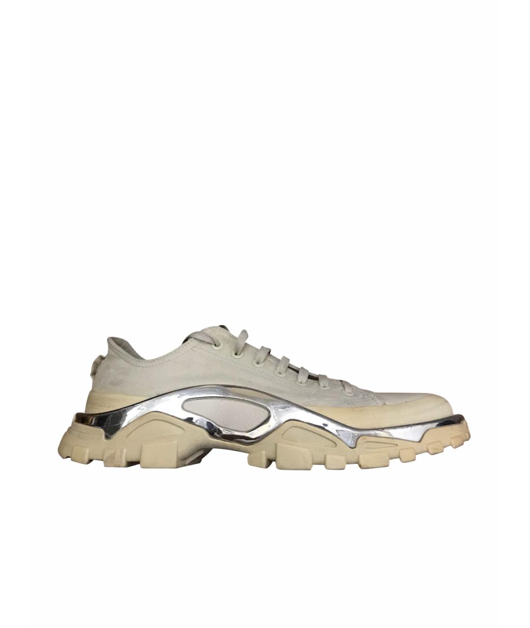 ADIDAS X RAF SIMONS Бежевые низкие кроссовки / кеды, фото 1