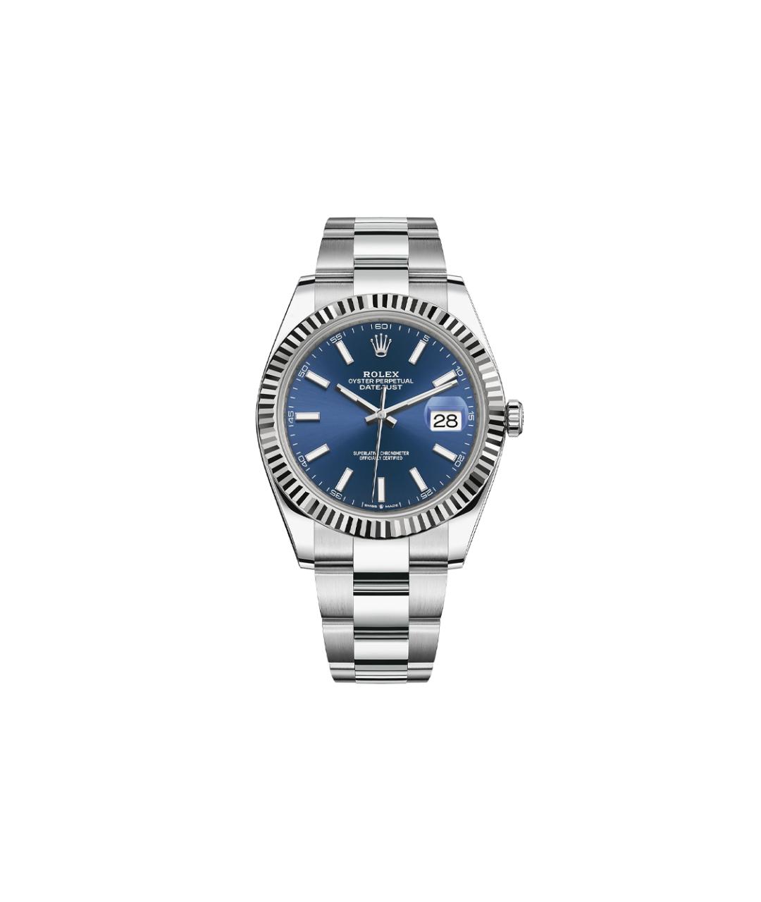 ROLEX Часы из белого золота, фото 1