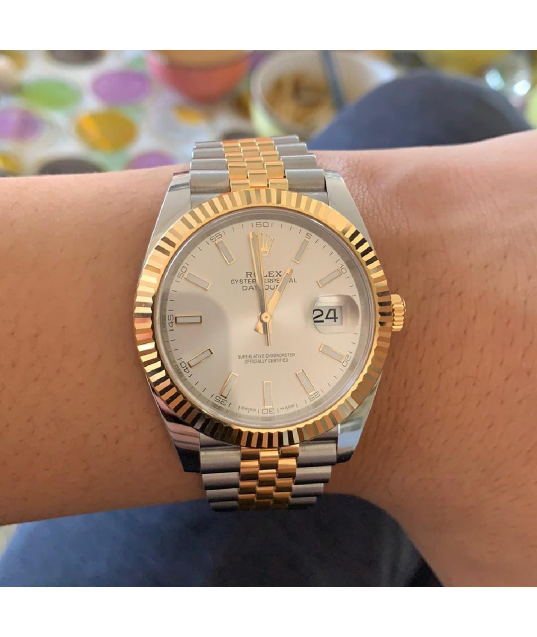 ROLEX Часы из желтого золота, фото 6