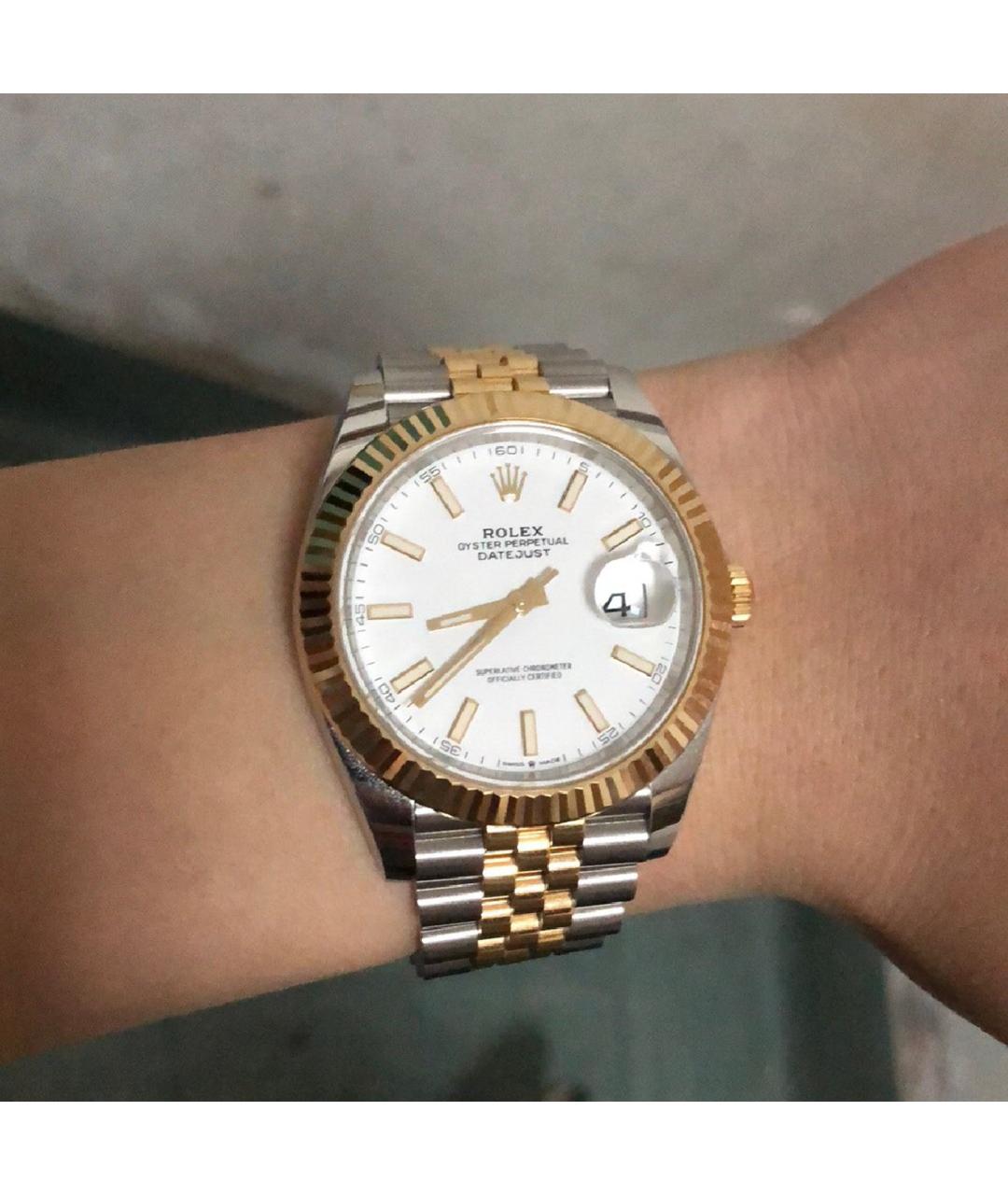 ROLEX Часы из желтого золота, фото 5