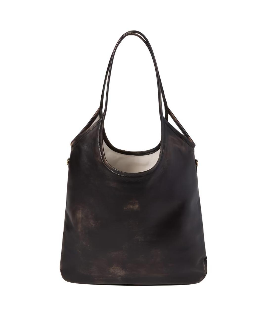 MIU MIU Коричневая сумка с короткими ручками, фото 5