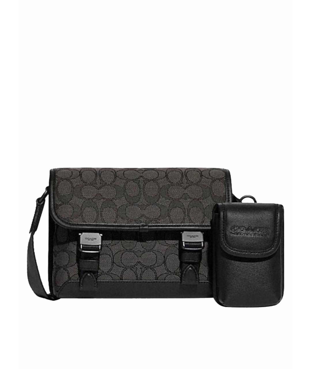 COACH Коричневая сумка на плечо, фото 1