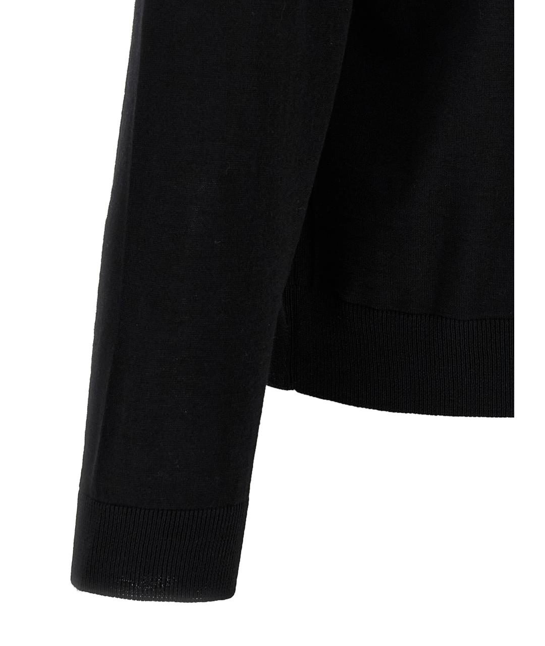 HUGO BOSS Черный шерстяной джемпер / свитер, фото 4