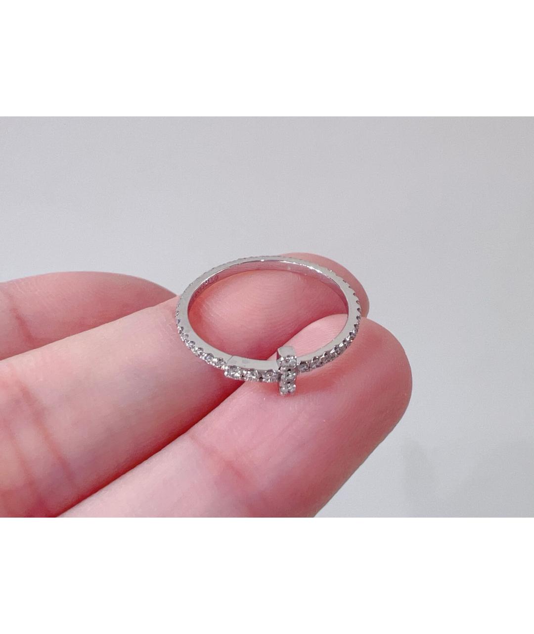 TIFFANY&CO Серебряное кольцо из белого золота, фото 6