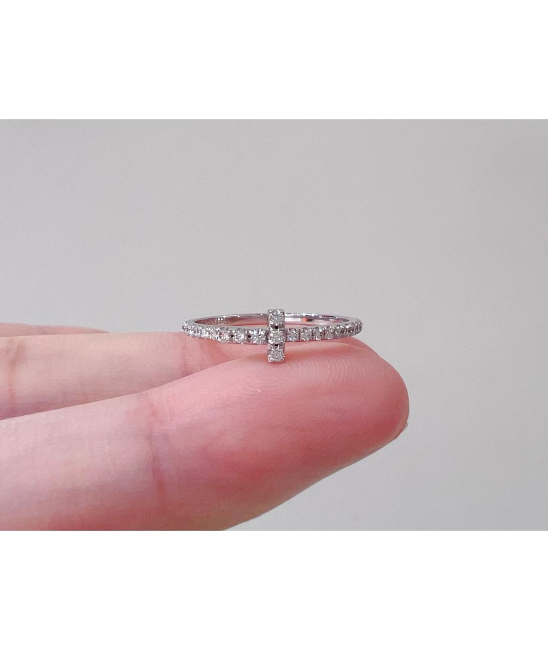 TIFFANY&CO Серебряное кольцо из белого золота, фото 9