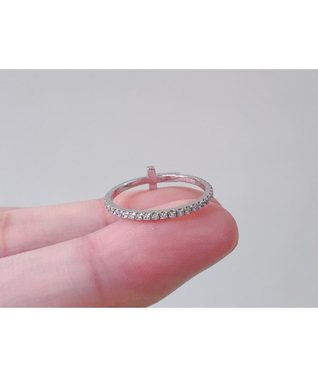 TIFFANY&CO Серебряное кольцо из белого золота, фото 3