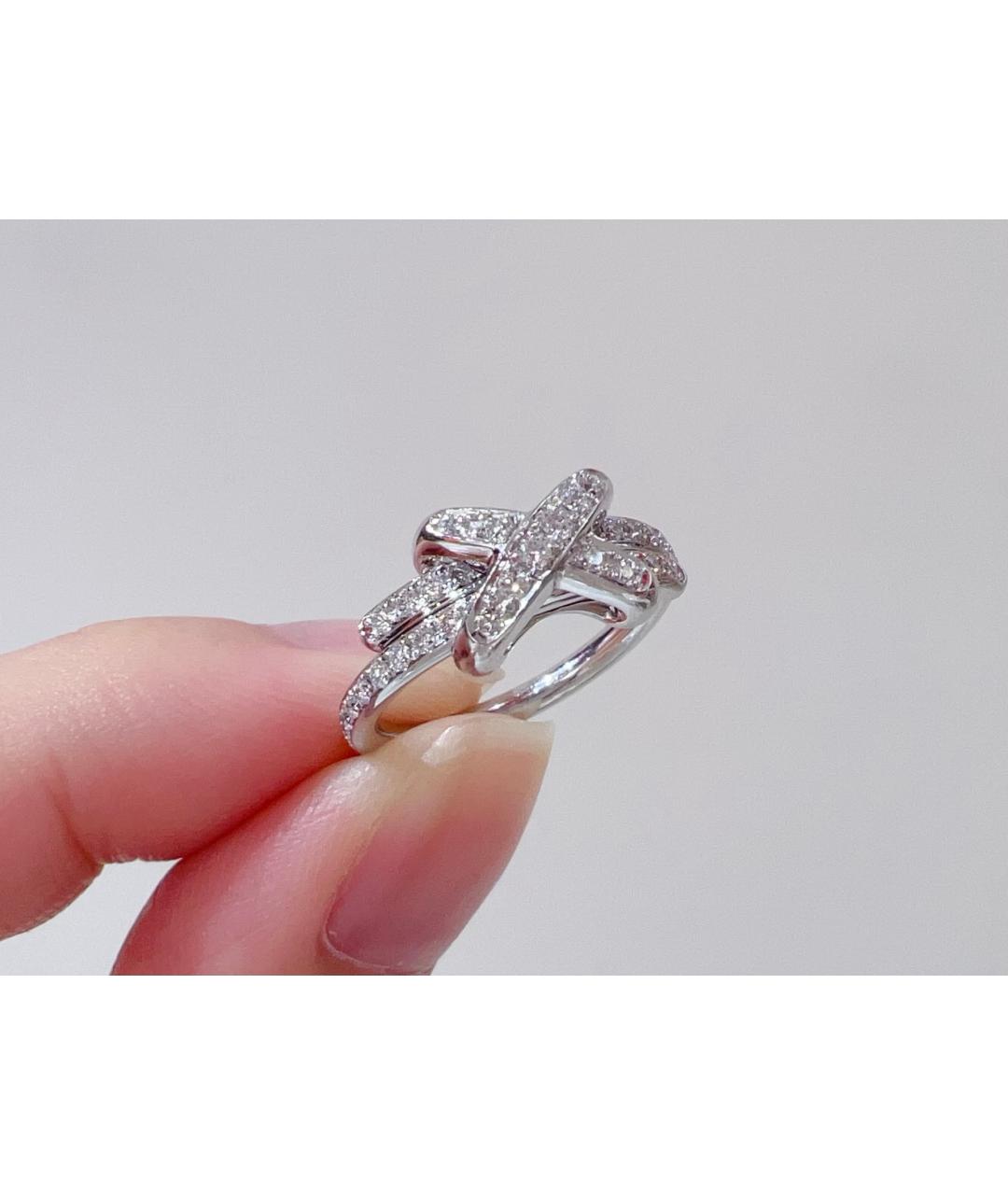CHAUMET Серебряное кольцо из белого золота, фото 5