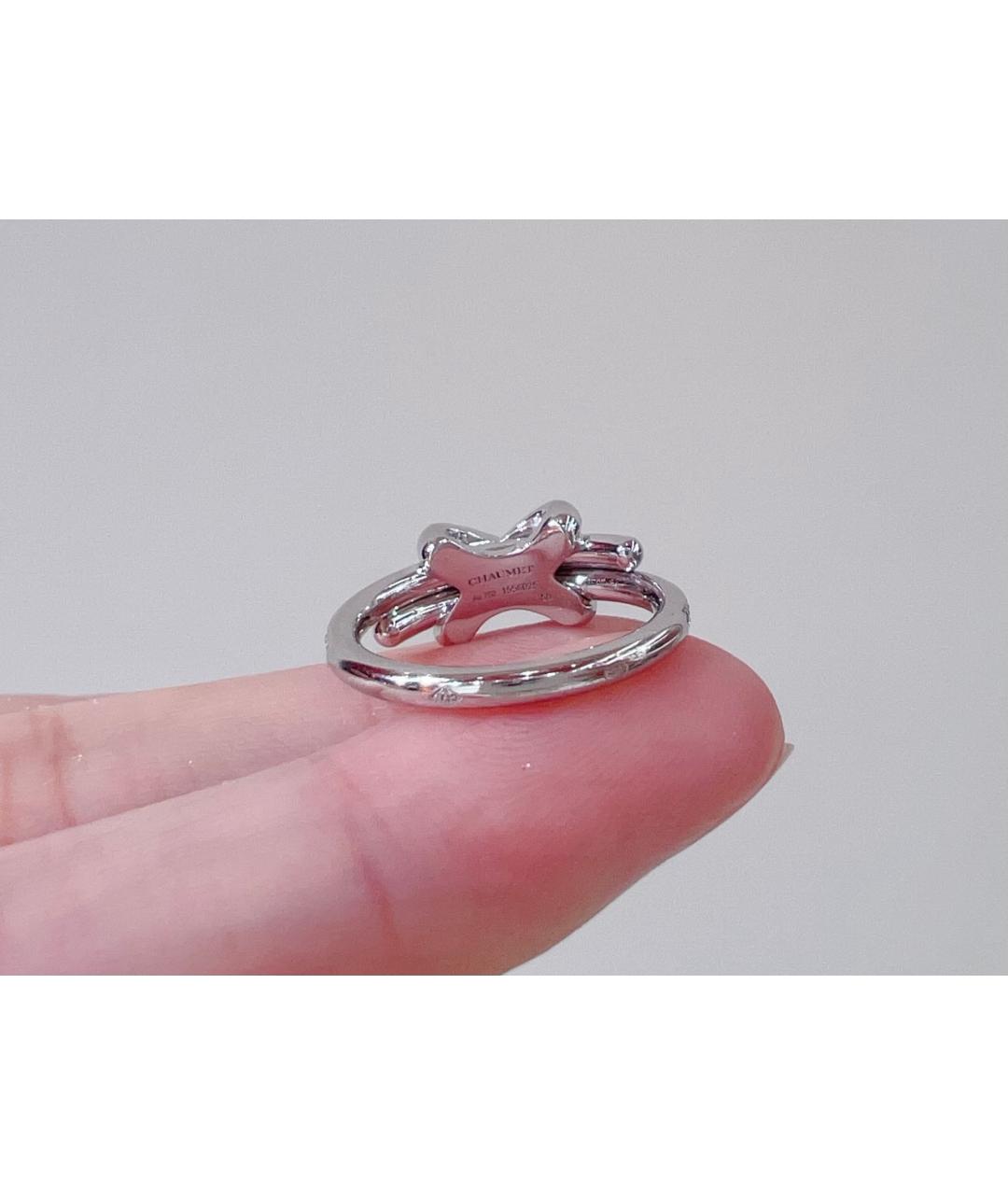 CHAUMET Серебряное кольцо из белого золота, фото 4