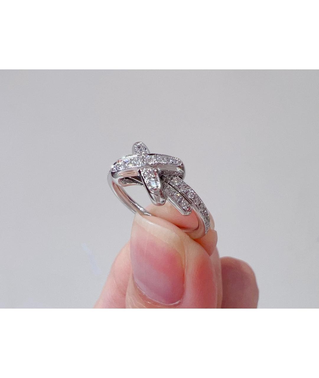 CHAUMET Серебряное кольцо из белого золота, фото 6
