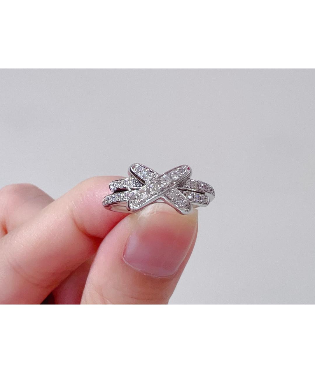 CHAUMET Серебряное кольцо из белого золота, фото 7