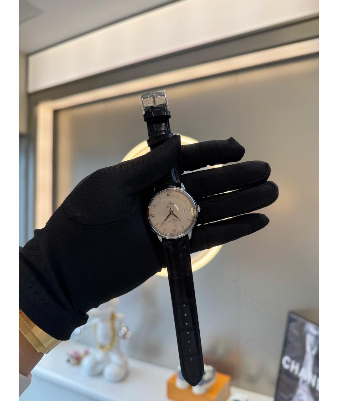 OMEGA Серебряные часы, фото 3