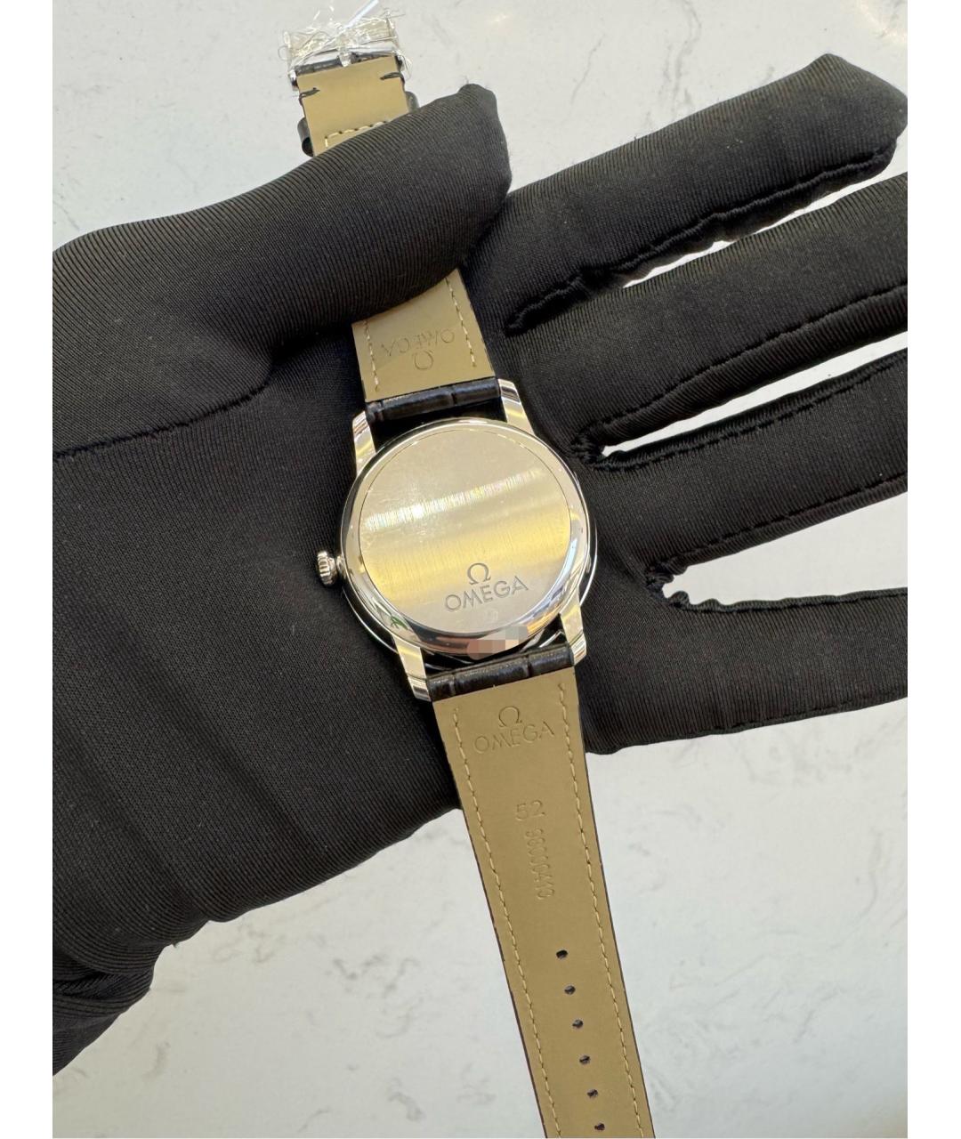 OMEGA Серебряные часы, фото 4