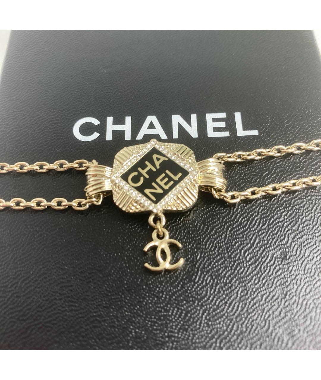 CHANEL Золотое колье, фото 5