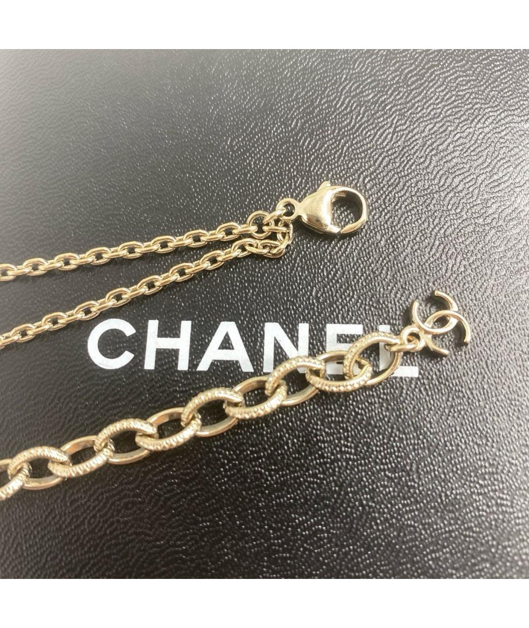 CHANEL Золотое колье, фото 4
