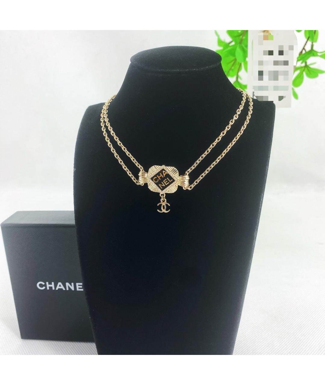 CHANEL Золотое колье, фото 6