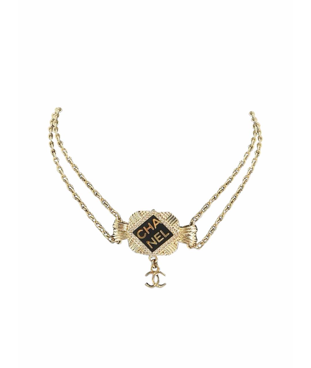 CHANEL Золотое колье, фото 1