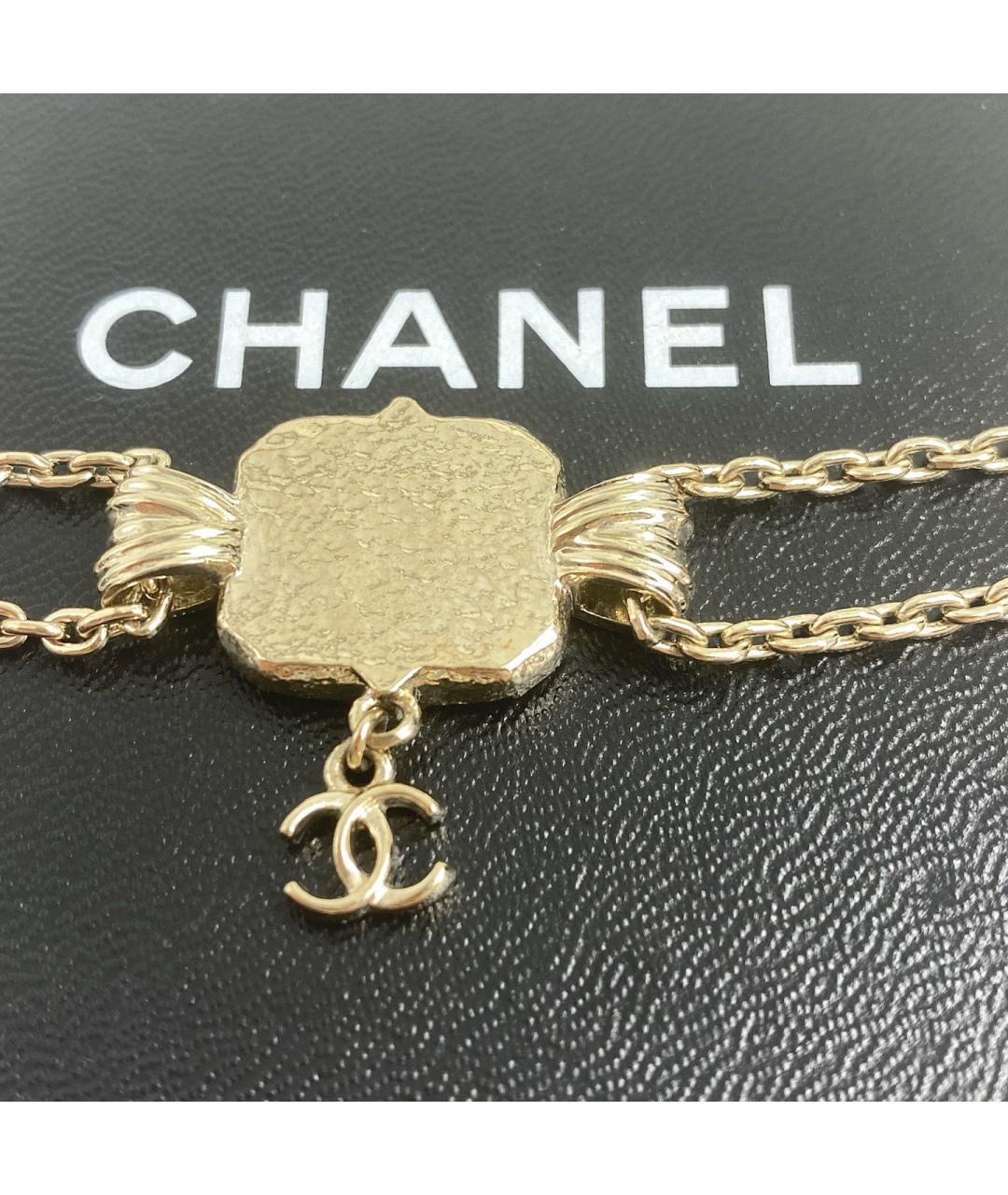 CHANEL Золотое колье, фото 3