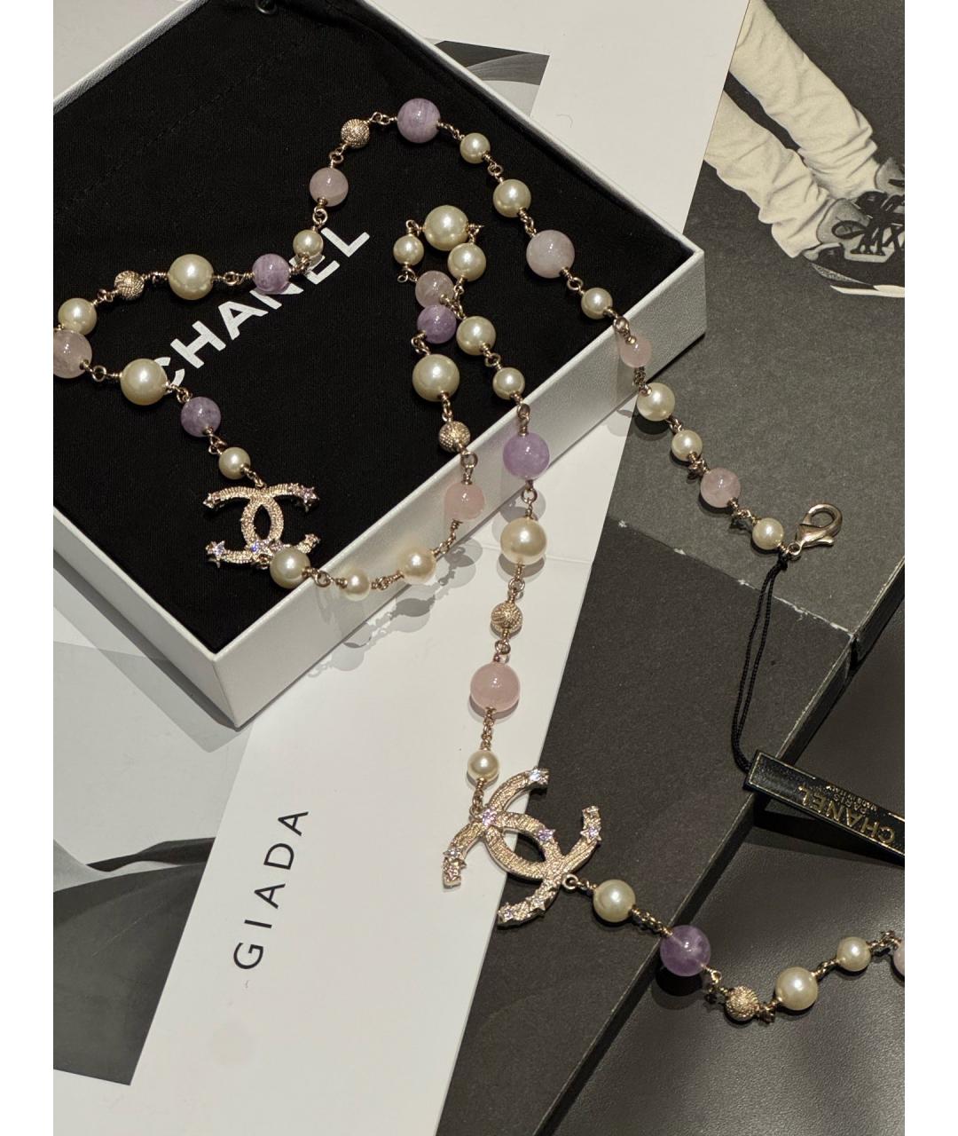 CHANEL Жемчужное колье, фото 2