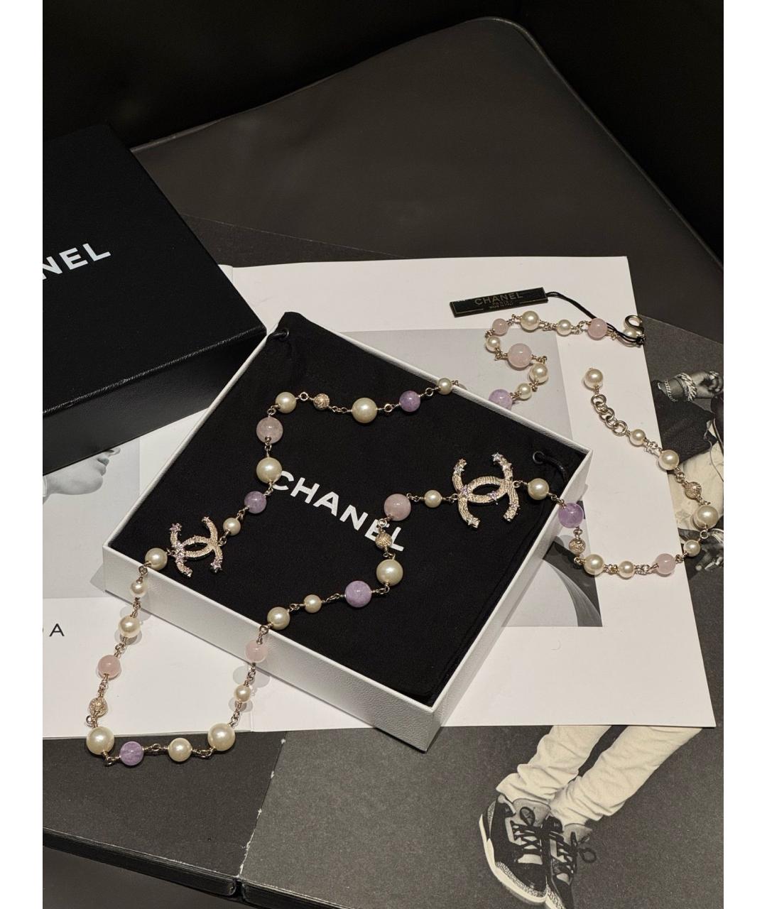CHANEL Жемчужное колье, фото 3