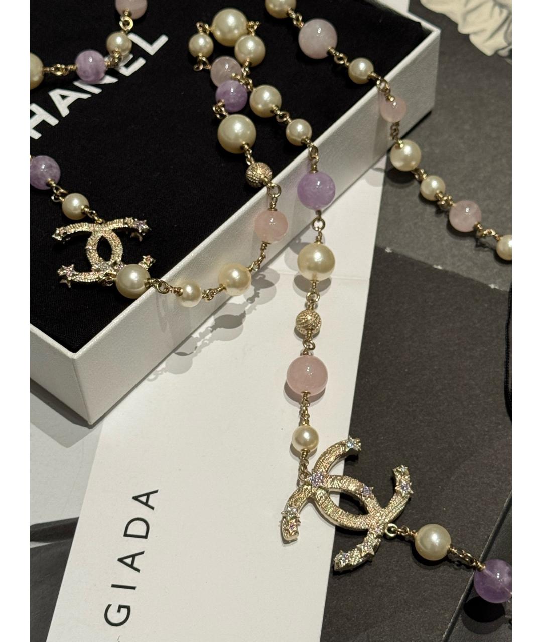 CHANEL Жемчужное колье, фото 4