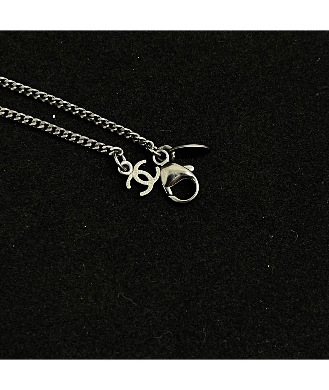 CHANEL Серебряная металлическая подвеска, фото 5