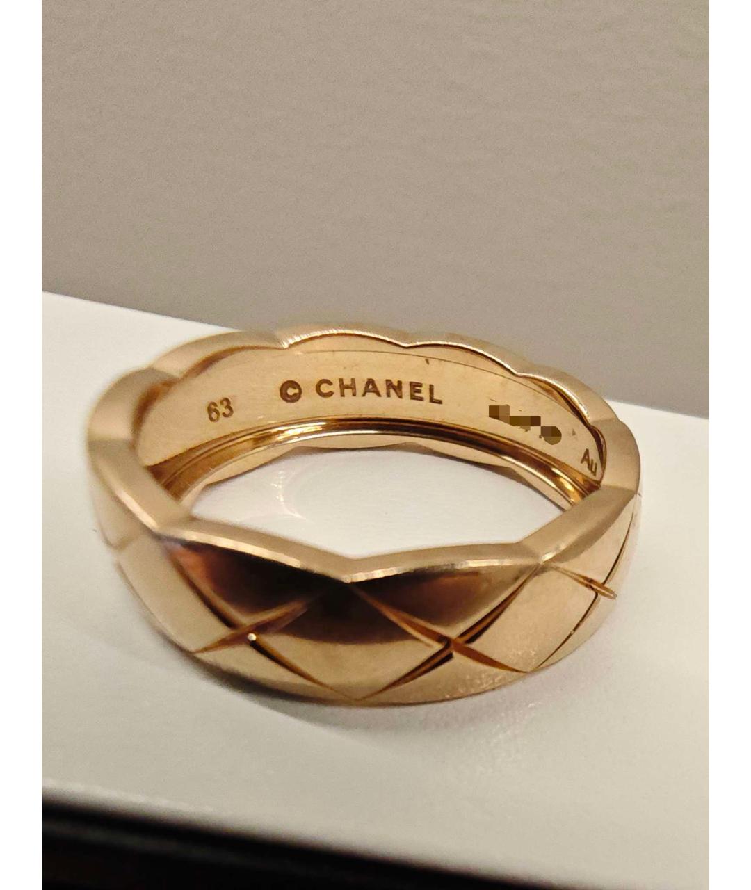 CHANEL Золотое кольцо из желтого золота, фото 3