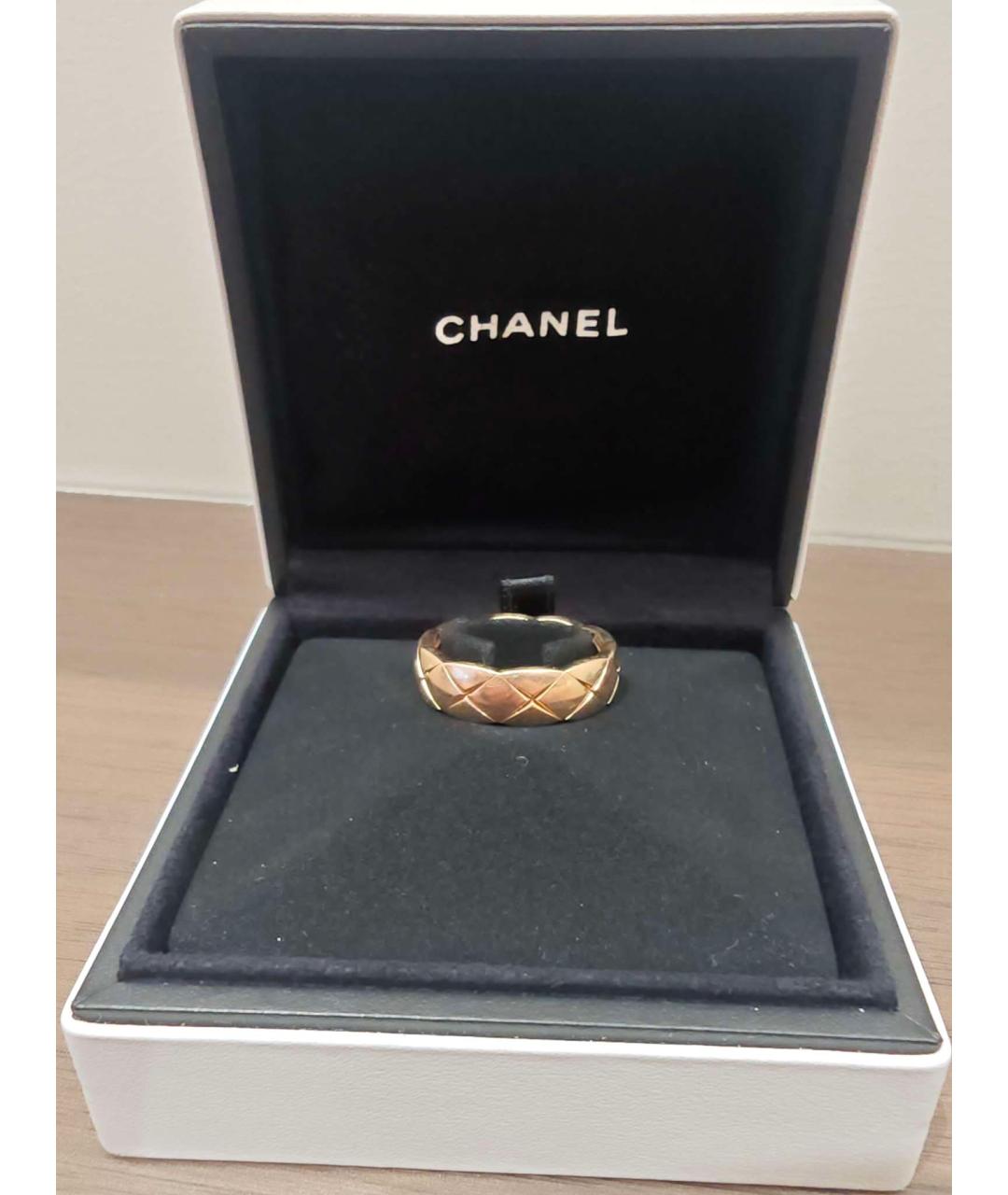 CHANEL Золотое кольцо из желтого золота, фото 4
