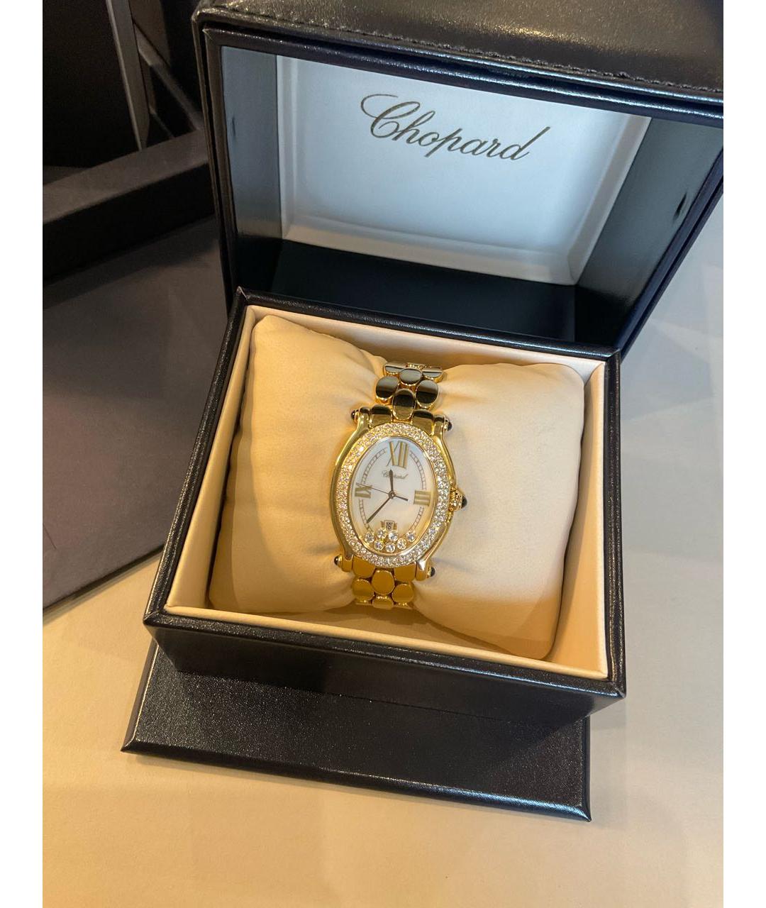 CHOPARD Желтые часы из желтого золота, фото 2