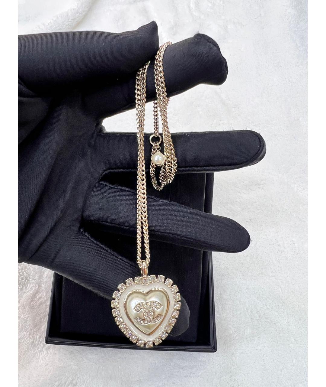 CHANEL Серебряная металлическая подвеска, фото 6