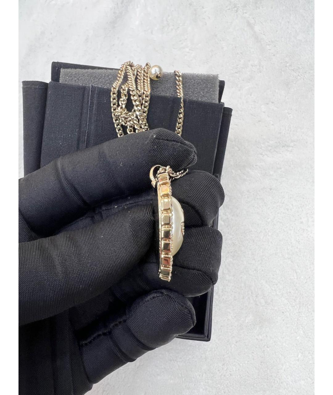 CHANEL Серебряная металлическая подвеска, фото 5