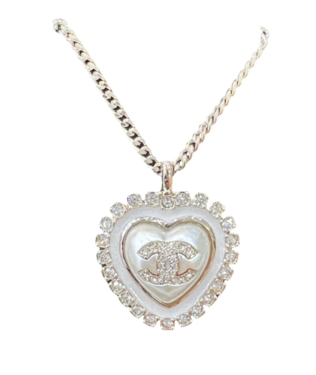 CHANEL Серебряная металлическая подвеска, фото 2
