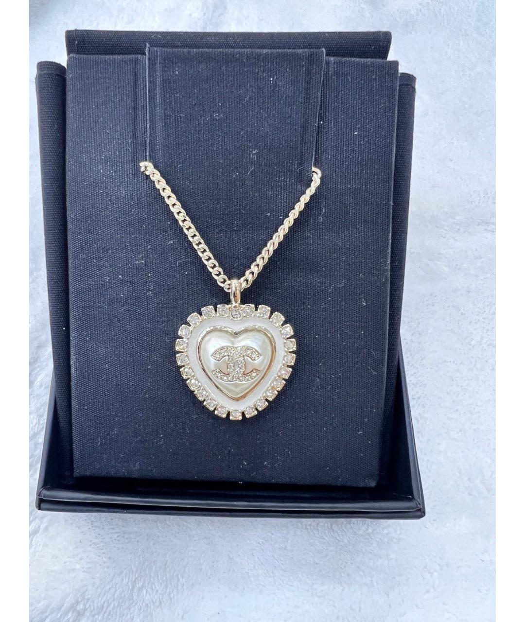 CHANEL Серебряная металлическая подвеска, фото 7