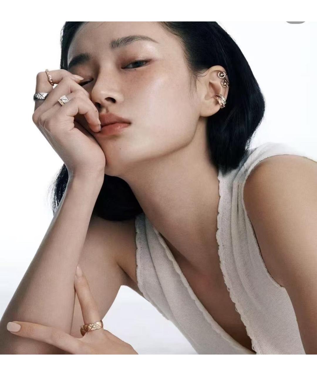 CHANEL Серьги из белого золота, фото 7
