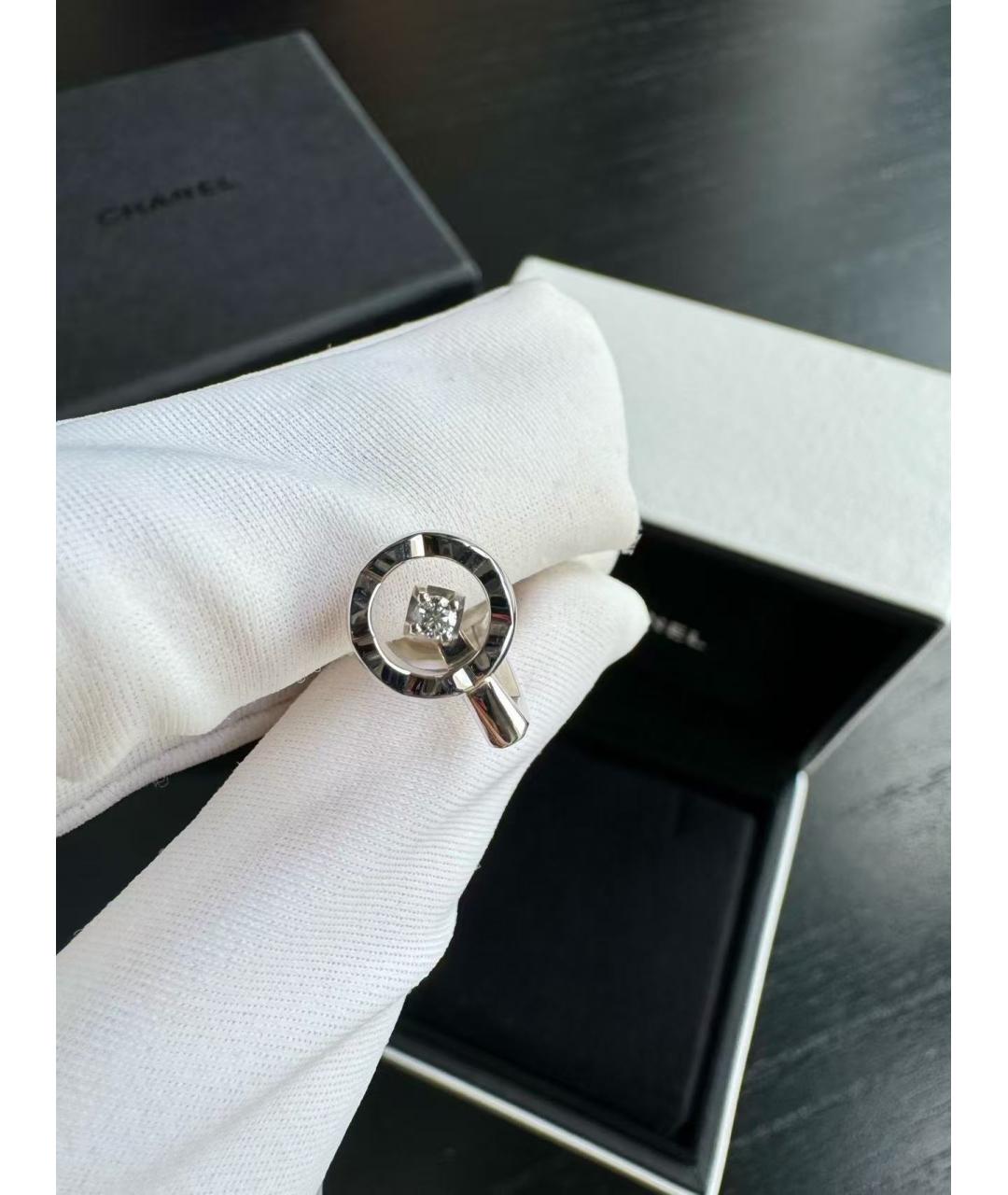 CHANEL Серьги из белого золота, фото 5