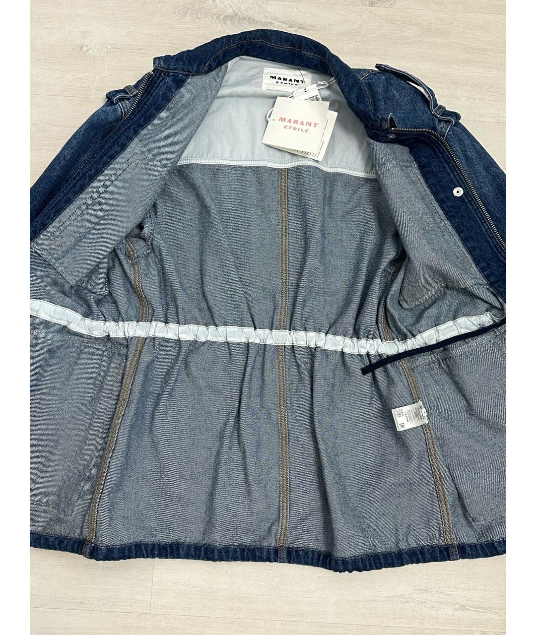 ISABEL MARANT ETOILE Синяя деним куртка, фото 4