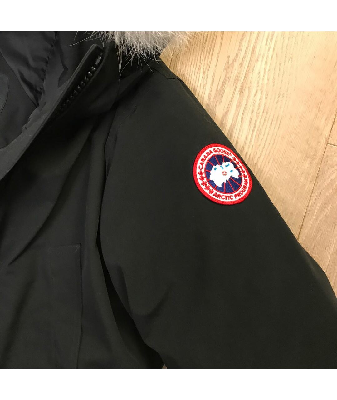 CANADA GOOSE Черная парка, фото 3