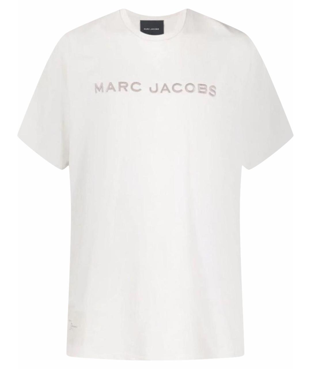 MARC BY MARC JACOBS Белая хлопковая футболка, фото 8