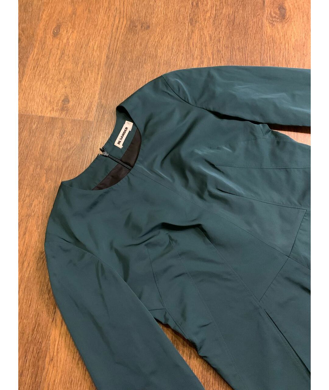 JIL SANDER Зеленые платье, фото 4
