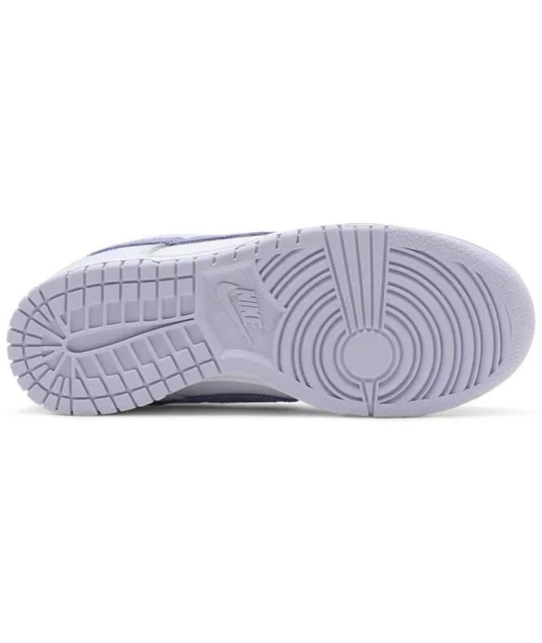 NIKE Белые кожаные кроссовки, фото 7